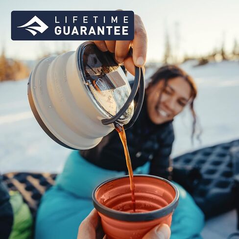 Sea to Summit X-Pot Collapsible Kettle and Mug Set for Backpacking and Camping in Saudi Arabia
