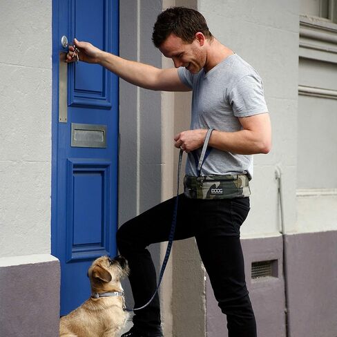 DOOG - Black Walkie Belt (WB05), One size fits all (max 55inch waist) in Kuwait