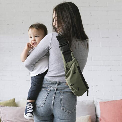 Baby Tula Lite Compact Baby Carrier | Ultra Compact and Lightweight, Convenient Carry Pouch, Ergonomic and Multiple Positions for 12-30 pounds, Soar in Kuwait