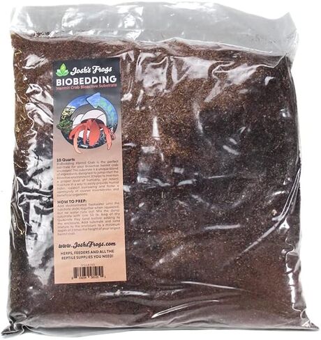 Josh's Frogs Hermit Crab BioBedding Bioactive Substrate, 4 Quart in Kuwait
