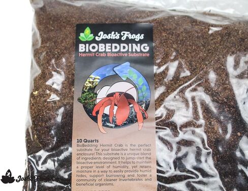 Josh's Frogs Hermit Crab BioBedding Bioactive Substrate, 4 Quart in Kuwait