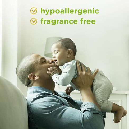 مناديل بيبي دوف المبللة للأطفال للبشرة الحساسة مع ألياف نباتية 100% لا تسبب الحساسية، 63 منديل مبلل in Kuwait