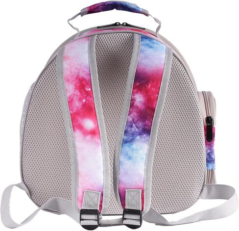 Bunny Carrier Backpack with Space Capsule Clear Bubble Window - Portable Small Animal Backpack Travel Pet Carrier Galaxy for Guinea Pig Rabbit Bearded Dragon Rat Lizard Hamster (Galaxy Pink) in Kuwait