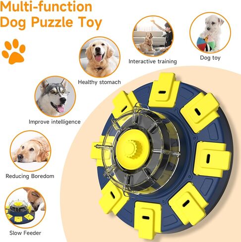 Puzzle Toys for Dog Slow Food Feeder Dispenser in Kuwait