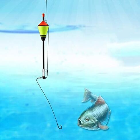 FreeLeben Fishing Bobbers, Stainless Steel Elastic Fishing Floats 7.86 x 1.38 x 1.38in / 0.51oz in Saudi Arabia