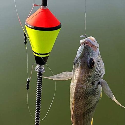 FreeLeben Fishing Bobbers, Stainless Steel Elastic Fishing Floats 7.86 x 1.38 x 1.38in / 0.51oz in Saudi Arabia