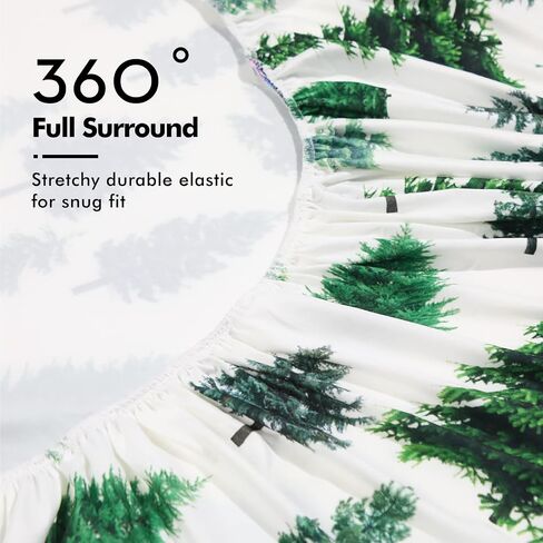 Soft Fitted Crib Sheet, Stretchy and Breathable Toddler Crib Sheet for Boys and Girls, Fits Standard Crib and Toddler Mattress in Saudi Arabia