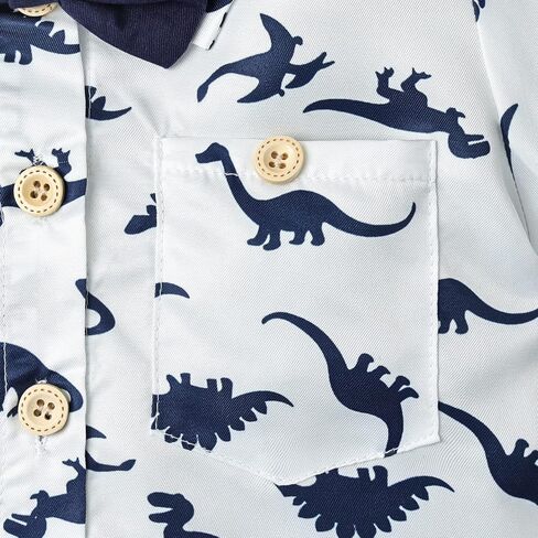 Toddler Baby Boy Clothes Summer Shorts Sets Short Sleeve Dinosaurs Shirt Top + Shorts Set Outfits Set 12 Months-4T in Saudi Arabia