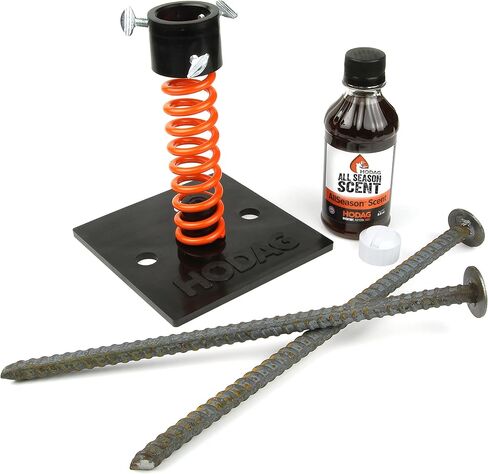 Licking Stick Mock Scrape Kit for Hunting – Food Plot Attractant & Lure for Whitetail Hunters – Includes 8 oz AllSeason Scent for Deer – Alternative to Bait, Feeders, & Mineral Blocks in Kuwait