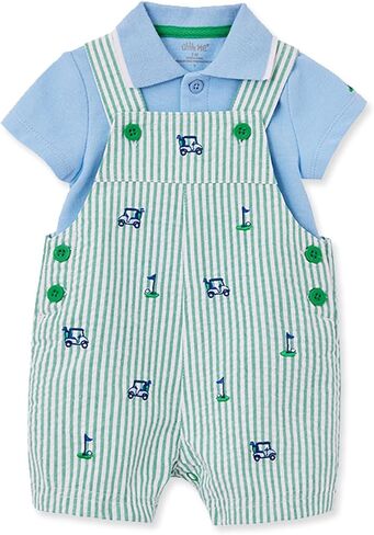 Little Me baby-boys 2-piece Tee Shirt and Shortall Set in Saudi Arabia