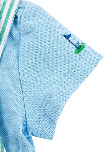Little Me baby-boys 2-piece Tee Shirt and Shortall Set in Saudi Arabia
