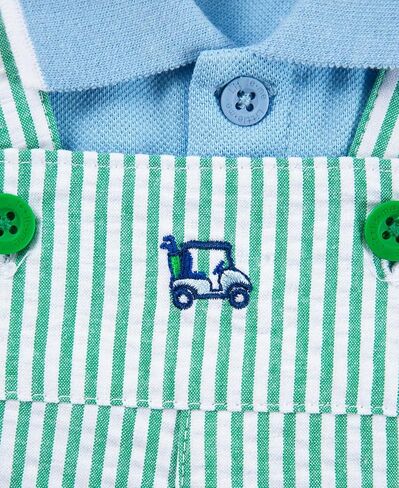 Little Me baby-boys 2-piece Tee Shirt and Shortall Set in Saudi Arabia
