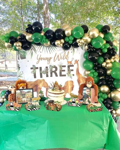 24 قطعة من صواني الوجبات الخفيفة في الغابة سفاري من Caoekego، لوازم الحفلات، وعاء قوارب الطعام لحيوانات الغابة من أجل زينة العشاء الاستوائية في حفلات أعياد الميلاد وحفلات الزفاف وحفلات استقبال المولود الجديد in Kuwait