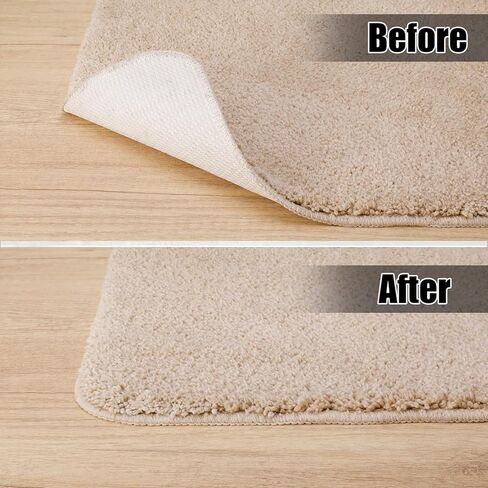 20 قطعة من وسادات سجاد غير قابلة للانزلاق من يوسبيدي، ملصقات شريط سجاد مزدوجة الجوانب على شكل قلب وقابلة لإعادة الاستخدام، وسادة سجاد قابلة للغسل ومقابض زوايا شريط سجاد للأرضيات الصلبة والبلاط والجدار in Kuwait