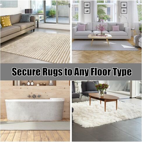 20 قطعة من وسادات سجاد غير قابلة للانزلاق من يوسبيدي، ملصقات شريط سجاد مزدوجة الجوانب على شكل قلب وقابلة لإعادة الاستخدام، وسادة سجاد قابلة للغسل ومقابض زوايا شريط سجاد للأرضيات الصلبة والبلاط والجدار in Kuwait