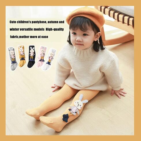 FAYHIJUN Baby Girl Tights Cable Knit Leggings Stockings Cotton Pantyhose for Toddler Infants Girls 2/3/5 Pack in Saudi Arabia