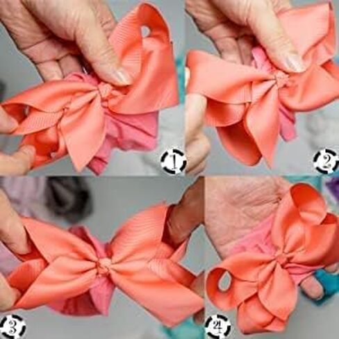 CÉLLOT 40 Colors Baby Bow Headbands 2.75" Hair Bows Super Soft Nylon Headbands for Baby Girls Infants preemie and Newborn Kids Hair Accessories in Saudi Arabia