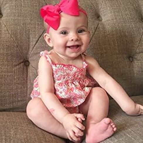 CÉLLOT 40 Colors Baby Bow Headbands 2.75" Hair Bows Super Soft Nylon Headbands for Baby Girls Infants preemie and Newborn Kids Hair Accessories in Saudi Arabia
