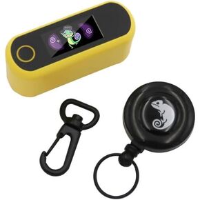 Mcbazel Brook Auto Catch Carry for Poke Go, Dual Accounts Auto Catcher Pocket Monsters Auto Catching and Collecting - Yellow