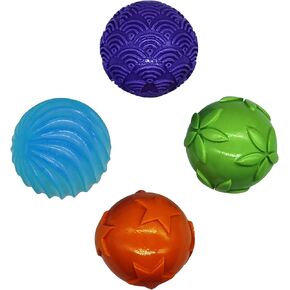 مجموعة هدايا Oritlife Zen Garden Spheres في صندوق فريد من نوعه - 4 مجالات ختم لحدائق Zen، كرات حديقة Zen الملونة الكبيرة مقاس 1.7 بوصة، هدايا التأمل in Kuwait