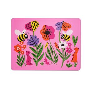 Munchkin® WildLove Reversible Silicone Placemat for Kids, 1pk, Orca