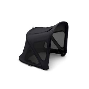 Bugaboo Breezy Sun Canopy, Extendable for Extra Coverage and Optimal Sun Protection, Water Repellent, Compatible with Fox/Cameleon 3/Lynx Strollers (Seaside Blue)
