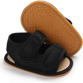 AKINGIO Infant Baby Girls Boys Sandals Rubber Soft Sole Premium Toddler First Walker Outdoor Summer Beach Shoes in Saudi Arabia