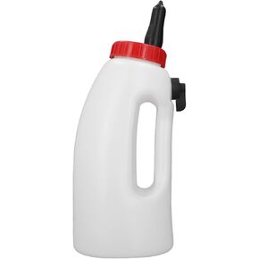 Jiawu Calf Bottle, 4L Calf Milk Feeding Bottle Nursing Bottle Calf Milk Feeder Bottle Farm Equipment with Handle, Nipple, Regulating Valve, Feeder for Nursing Baby Cows, Sheeps in Saudi Arabia