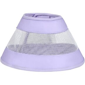 WDPAWS Cat Recovery Protective Cone Collar After Surgery-Soft Adjustable Waterproof Lightweight Elizabethan Collar to Prevent Cats from Touching Stitches, Wounds and Rashes (L Pink) in Kuwait