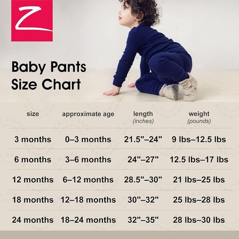 Zutano Unisex Baby Cozie Fleece Cuff Pants, Baby Sweatpants for Boys and Girls in Kuwait