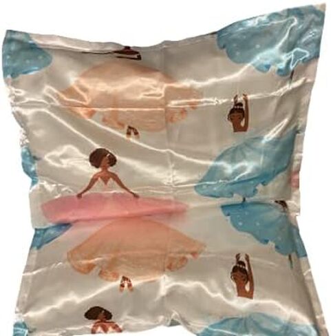 Beddings Place Satin Pillow Case to retain Hair Moisture (Ballerina - Set of 2 Toddler Size Pillow case 13 x 18 inches) in Kuwait