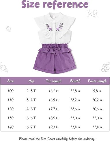 oklady Toddler Girl Clothes Ruffle Floral Embroidery Shirt and Shorts Set in Saudi Arabia