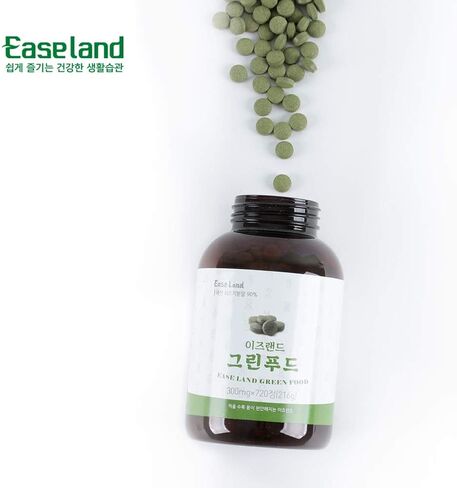 Ease Land GreenFood، مكمل سيليكا ذيل الحصان، 720 قرصًا، معدن، مكمل للشعر والبشرة والأظافر ودعم المفاصل والغذاء الصحي وتحسين الصحة in Kuwait