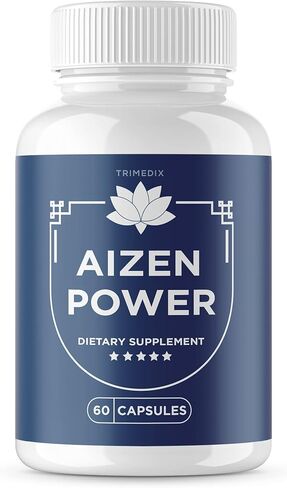 Trimedix (5 عبوات) تركيبة Aizen Power المتقدمة، كبسولات Aizen Power الطبيعية بالكامل، Aizen Power مصنوعة في الولايات المتحدة الأمريكية، لمدة 150 يومًا. in Kuwait