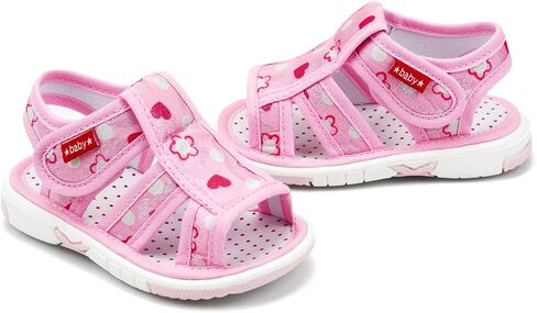 OAISNIT Baby Boy Girl Summer Sandals Infant Squeaky Shoes Lightwight Non-Slip Toddler First Walker in Saudi Arabia