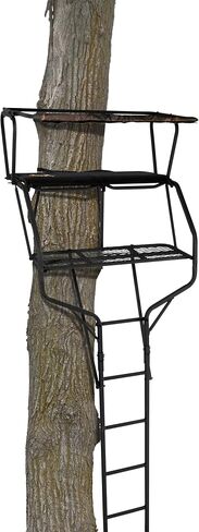 Muddy Legend XLT 2 Man Tree Stand 18 FT. - 500 lb. Rated - 2 Four Point Harnesses -Flex-Tek Seats in Saudi Arabia