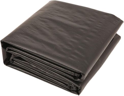 Alvantor Heavy Duty Tarp Waterproof 6'-10'-12'-15' Tarpaulin Ground Trailer with Rust Grommet Weather Resistant Cover Outdoor Camping 10 Mil Thick PE Floor Lightweight Mat in Kuwait