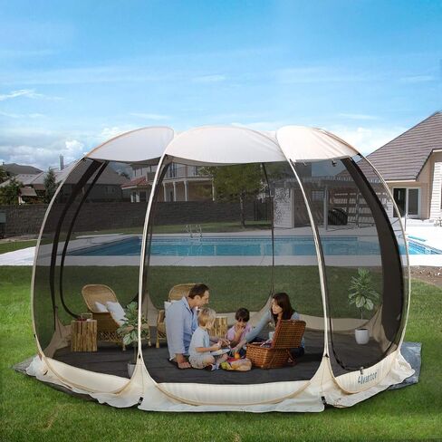 Alvantor Heavy Duty Tarp Waterproof 6'-10'-12'-15' Tarpaulin Ground Trailer with Rust Grommet Weather Resistant Cover Outdoor Camping 10 Mil Thick PE Floor Lightweight Mat in Kuwait