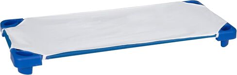 Sprogs Standard Size Daycare Sheets, Soft Fitted Cot Sheets for Preschool and Daycare, Pack of 12, White in Kuwait