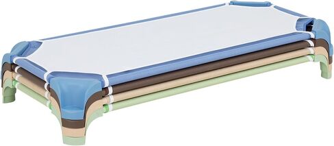 Sprogs Standard Size Daycare Sheets, Soft Fitted Cot Sheets for Preschool and Daycare, Pack of 12, White in Kuwait
