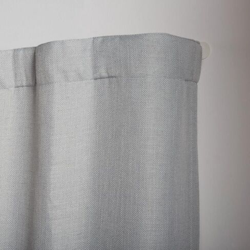 Exclusive Home Curtains - ER1028-06 66120 Fetter Wrap Around Double Curtain Rod, 66"-120", Matte Black in Kuwait
