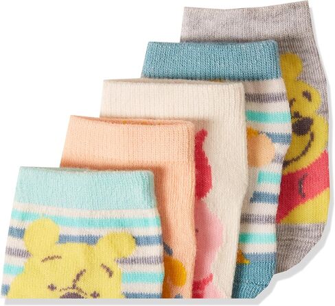 WINNIE THE POOH Baby 5 Pack Shorty Socks in Kuwait