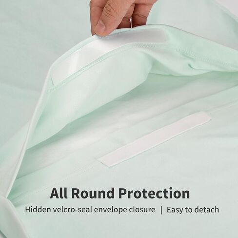 Pucmaoci Organic Waterproof Baby Lounger Cover | 100% Organic Cotton | Removable With Waterproof Liner | Machine Washable and Dry (Green) in Saudi Arabia