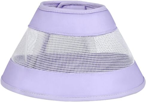 WDPAWS Cat Recovery Protective Cone Collar After Surgery-Soft Adjustable Waterproof Lightweight Elizabethan Collar to Prevent Cats from Touching Stitches, Wounds and Rashes (L Pink) in Kuwait