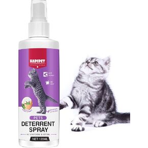 Inscape Data Cat Deterrent Spray, Cat Repellent Spray for Furniture & Plants, Effective Cat Deterrent Indoor & Outdoor for Pet Behavior Training, Keep Cats Off - Indoor & Outdoor Use in Kuwait