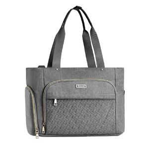 Beaulyn Breast Pump Bag,Diaper Bag Tote with 15.6 Inch Laptop Sleeve for Women Working Moms Fit Most Breast Pumps,Spectra S1, S2, Medela, Evenflo