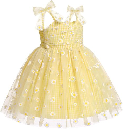 AWIBMK Baby Girls 1st Birthday Outfit Star Sequins Tulle Dress Sleeveless Bowknot Decor Princess Party Cake Smash Clothe in Saudi Arabia