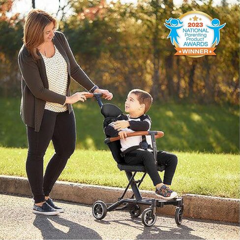 Evolur Cruise Rider Stroller, Lightweight Stroller with Compact Fold, Easy to Carry Travel Stroller, Koala Gray in Saudi Arabia