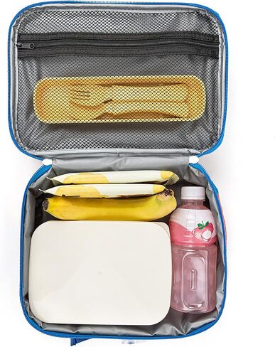 كلوسبارك للأطفال، صندوق غداء، حقيبة غداء، حقيبة غداء معزولة (أزرق) in Kuwait
