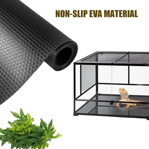 سجادة الزواحف QKEEDSN، 18 بوصة × 79 بوصة، ركيزة تررم للفهد جيكو، التنين الملتحي، السحلية، ملحقات خزان الزواحف in Kuwait